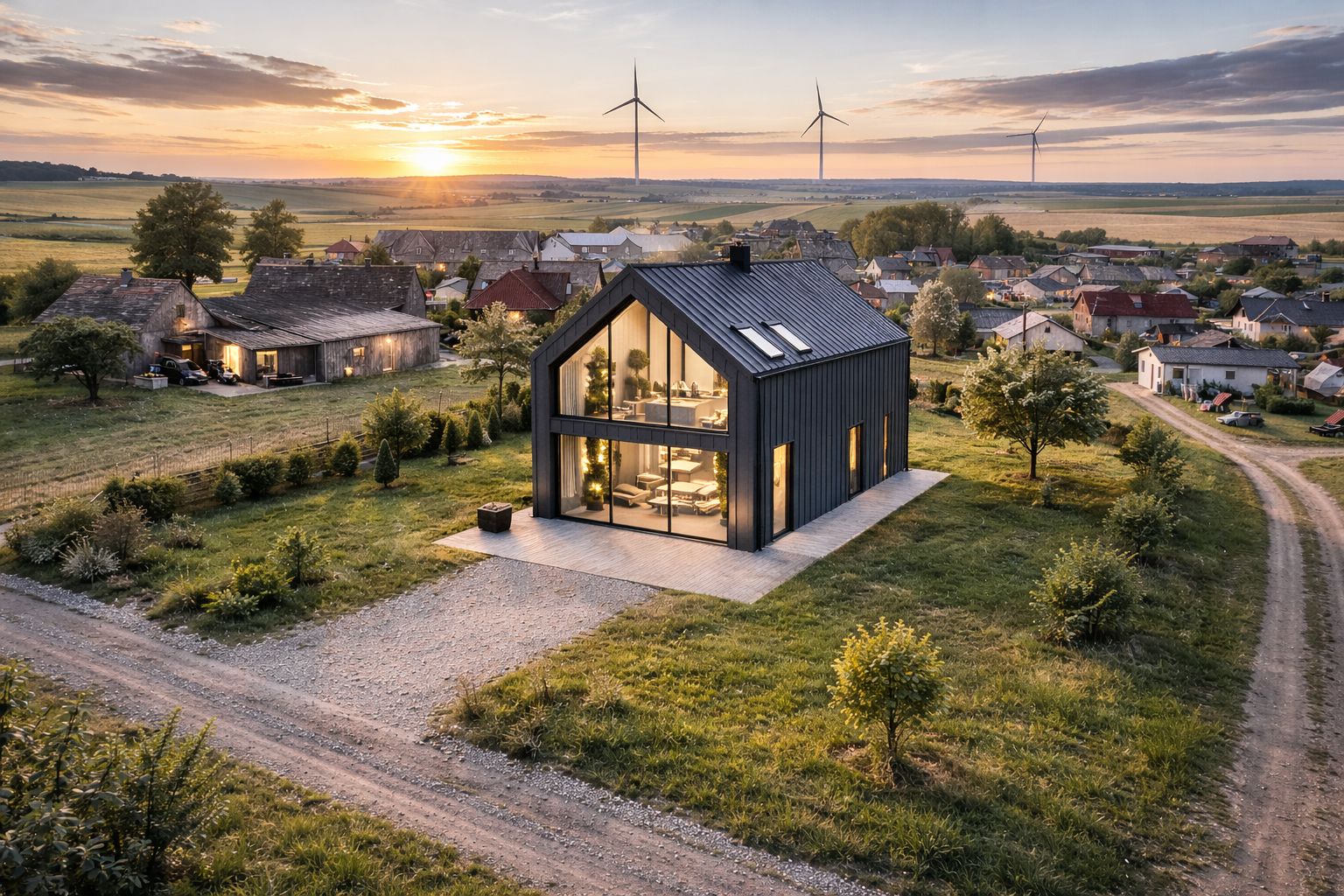 Realizacja Adamusmag — Stodoła pasywna, Sidzina